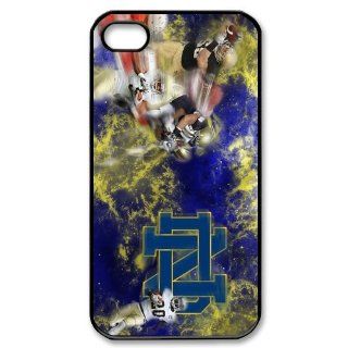 Personalized Notre Dame Fighting Irish Hard Case for Apple iphone 4/4s case BB638: Cell Phones & Accessories