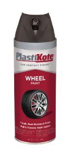 PlastiKote (620 6PK) Semi Gloss Black Wheel Paint   12 oz., (Pack of 6): Automotive