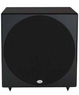 NHT B 12d 500 Watt Powered Subwoofer with DSP (Piano Gloss Black, Single): Electronics