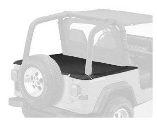 Bestop 90010 15 Black Denim Duster Deck Cover for 92 95 Wrangler with hardtop removed (includes new tailgate bar, retainer clips): Automotive