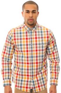 Fourstar Clothing Men's Mariano Signature Buttondown Small Ecru at  Mens Clothing store