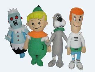 THE Jetsons George Elroy Astro Robot Plush Doll 4pc Set Toys & Games