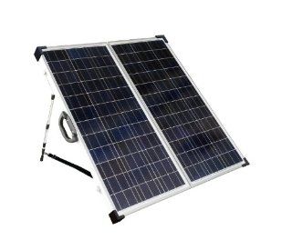 130 Watt Portable RV and Marine Folding Solar Panel Kit with Built In Charge Controller