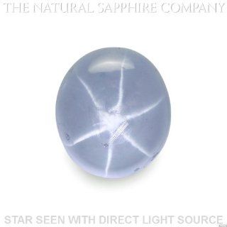 Natural Untreated Blue Star Sapphire, 6.14ct. (S2238): Loose Gemstones: Jewelry