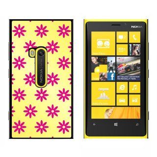 Flowers Pink   Snap On Hard Protective Case for Nokia Lumia 920: Cell Phones & Accessories