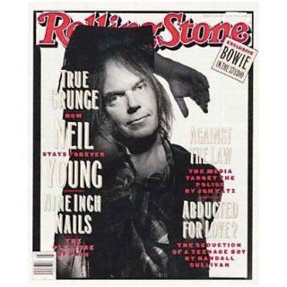 Rolling Stone Magazine Issue 648 Neil Young, Nine Inch Nails, David Bowie in the Studio, January 21st, 1993 Wenner, Photo Illustrated Books
