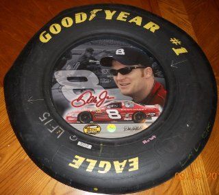 Dale Earnhardt Jr.   Race Used Goodyear Sidewall   Collectable Wall Hanging : Everything Else