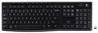 Logitech Wireless Keyboard K270 with Long Range Wireless: Electronics