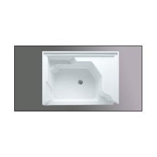 Americh A4836STSR WH 48 Inch x 36 Inch  Single Threshold w/ Right Hand Seat Shower Base   White Fin    