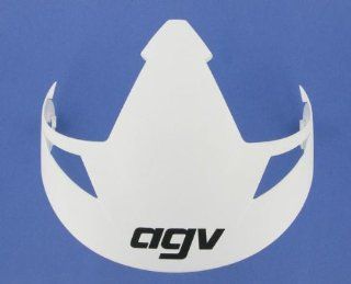AGV Helmet Large Peak Visor for Blade   Flat White KIT04210: Automotive