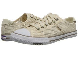 BOBS from SKECHERS Utopia   Hammock Womens Lace up casual Shoes (Beige)