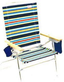 Rio Brands Inc 17' Hi Boy Beach Chair Sc642 Ts Beach Chairs