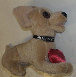 Taco Bell Chihuahua 6" Plush Doll W/heart Toys & Games