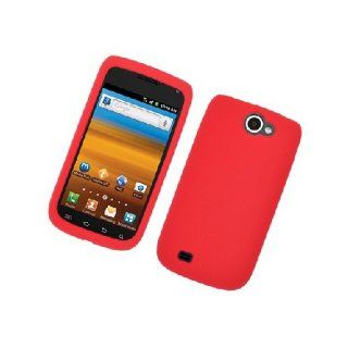 Samsung Galaxy Exhibit 4G T679 SGH T679 Red Soft Silicone Gel Skin Cover Case: Cell Phones & Accessories