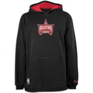 Reebok Big Kids NBA All Star Logo Hoodie ( sz. M, Black ) : Sports Fan Sweatshirts : Clothing