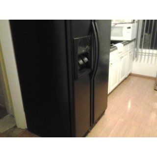 Whirlpool ED5KVEXVB 25.3 Cu. Ft. Black Side By Side Refrigerator   Energy Star: Kitchen & Dining