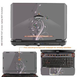 Protective Decal Skin Sticker for MSI GT683R GT683DXR with 15.6 in Screen case cover GT683R 218: Electronics