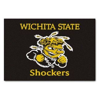 FANMATS NCAA Wichita State University Shockers Nylon Face Starter Rug: Automotive