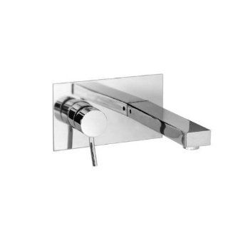 Aqua Brass Single Lever Wallmount Faucet 28029bl Sky Blue   Kitchen Sink Faucets  