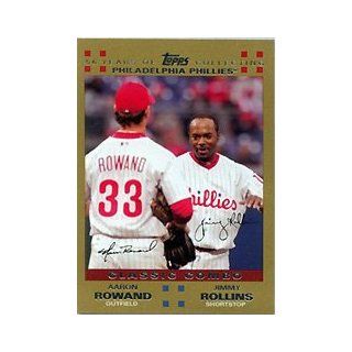 2007 Topps Gold #658 A.Rowand/J.Rollins CC: Sports Collectibles