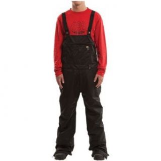 686 X Dickies Bib Overall Insulated Pant   Men's Black, M: Clothing