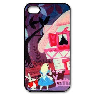 Custom Alice in Wonderland Cover Case for iPhone 4 4s LS4 659: Cell Phones & Accessories