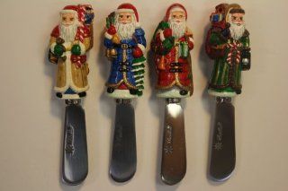 Christopher Radko Pate Knives Set #99 659 0: Flatware Butter Serving Knives: Kitchen & Dining