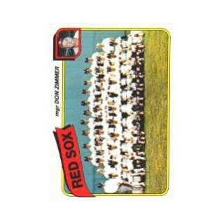 1980 Topps #689 Boston Red Sox CL/Don Zimmer MG   NM: Sports Collectibles