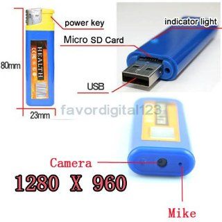 Lighter DVR Hidden Camera Cam Camcorder USB Mini 2g : Spy Cameras : Camera & Photo