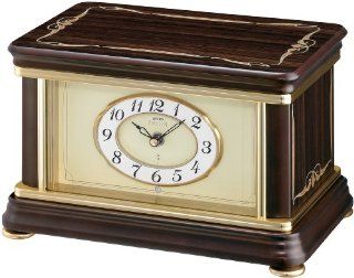 Seiko Emblem Clock & Jewelry Box With Inlay Case Decoration: Watches