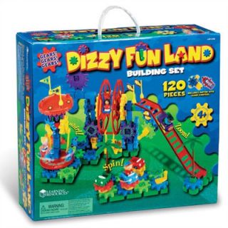 Learning Resources Gears! Gears! Gears!® Dizzy Fun Land 120 Piece Set