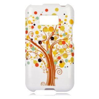 Cell Phone Case Cover Skin for LG LS696 Optimus Elite / Optimus M+ (Contempo Tree)   Sprint,Virgin Mobile,MetroPCS: Cell Phones & Accessories