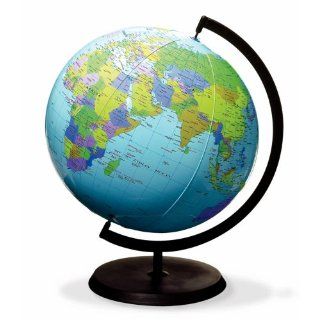 ETA hand2mind Inflatable Globe with Stand: Industrial & Scientific