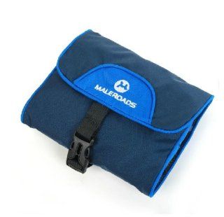 MLS2177 Personal Sport Folding Toiletry Comsmetics Travel Bag Portbale Bath Kit Organizer (Blue): Beauty