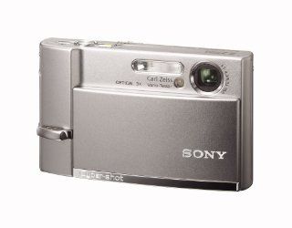 Sony Cyber shot DSC T50S   Digital camera   compact   7.2 Mpix   optical zoom: 3 x   supported memory: MS Duo, MS PRO Duo   silver : Camera & Photo