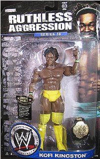 KOFI KINGSTON   RUTHLESS AGGRESSION 36 WWE TOY WRESTLING ACTION FIGURE **IN STOCK**: Toys & Games