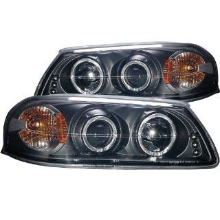 AnzoUSA 121339 Black Clear Projector Halo Headlight for Chevrolet Impala   (Sold in Pairs): Automotive