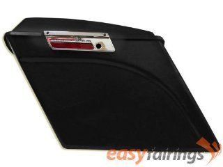Extended Saddlebags with Lids:Hard ABS Plastic stretched saddle bags for Harley Davidson: Automotive