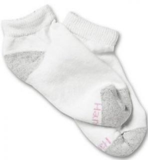 10 Pack Hanes Cushioned Women's Athletic Socks   Low Cut 680/10, White, 5  9 at  Womens Clothing store