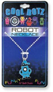 Bulk Buys Cool Botz Robot Necklace   Case of 72: Toys & Games