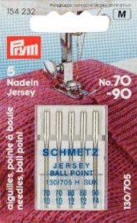 PRYM/SCHMETZ 154232 Sewing Machine needles JERSEY 130/705 H SUK; assortment, 5 pieces: Kitchen & Dining