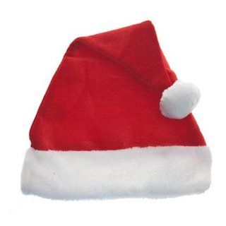 Classic Red Santa Hat: Clothing