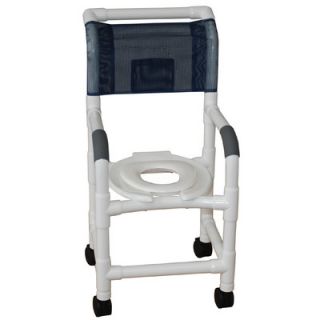 MJM International Standard Deluxe Small Adult Shower Chair with