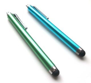 Bargains Depot (Green & Blue) 2 pcs (2 in 1 Bundle Combo Pack) Capacitive Stylus/styli Universal Touch Screen Pen for Tablet PC Computer : Elsse 4.3 Inch Tablet, MSI WindPad 110W 10 Inch Tablet, NABI FUHUNABI A 7 Inch 4GB Tablet, Epad 7 Inch Android T
