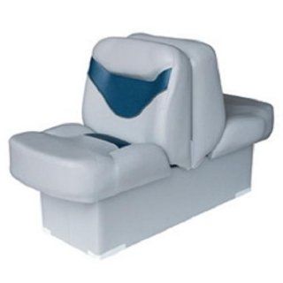Wise Designer Lounge seat (Marble/Blue) : Boating Lounge Seats : Sports & Outdoors