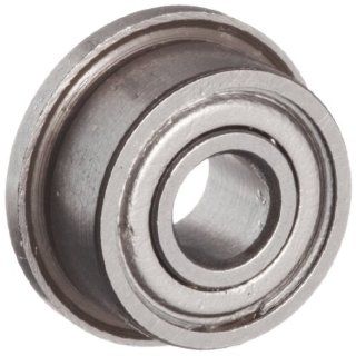 10 Flanged Shielded F693ZZ 3 x 8 x 4 mm Miniature Ball Bearings: Flanged Sleeve Bearings: Industrial & Scientific