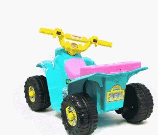 Four Wheeler Battery Operated Boy/Girl Mini ATV   Teal : Tricycles : Sports & Outdoors