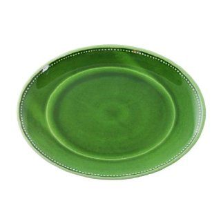 Le Cadeaux Rustica Sage Green Melamine Dinnerware: Kitchen & Dining
