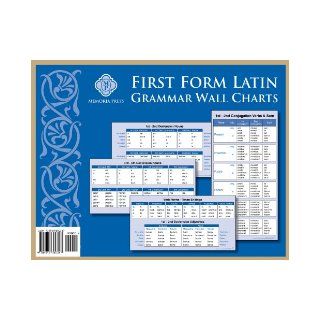 First Form Latin Grammar Wall Charts: Memoria Press: 9781615380367: Books