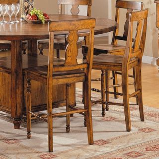 Lifestyle California Tuscany Counter Height Barstool in Distressed